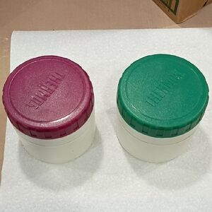 Soup Thermos Red & Green Lunchbox Beach Work Vintage Hot Food's (2)